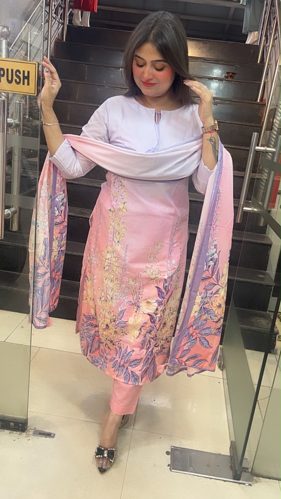 Premium Pure Cotton 3-Piece Kurta Set with Cotton Lining