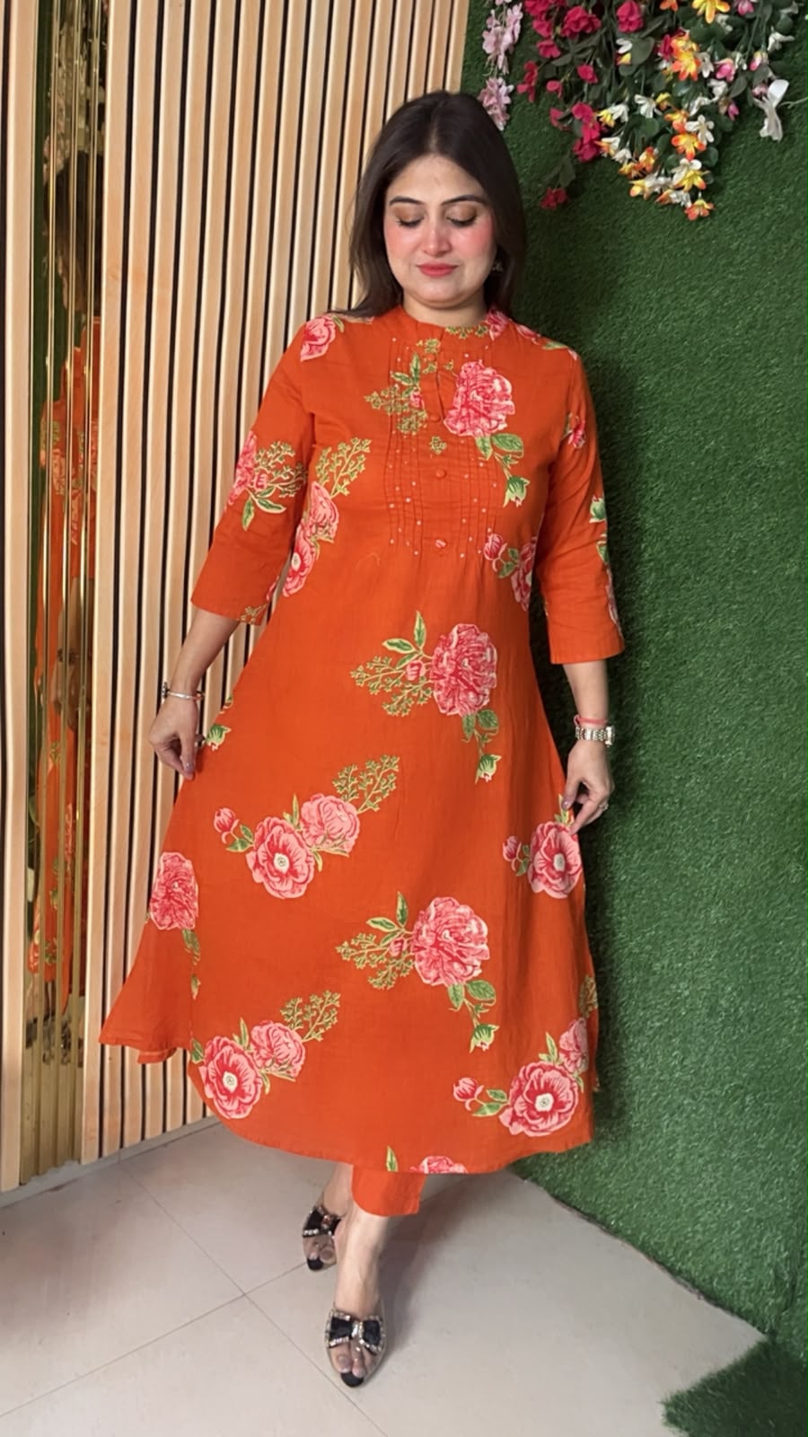 Elegant Pure Cotton 2-Piece Kurta Set