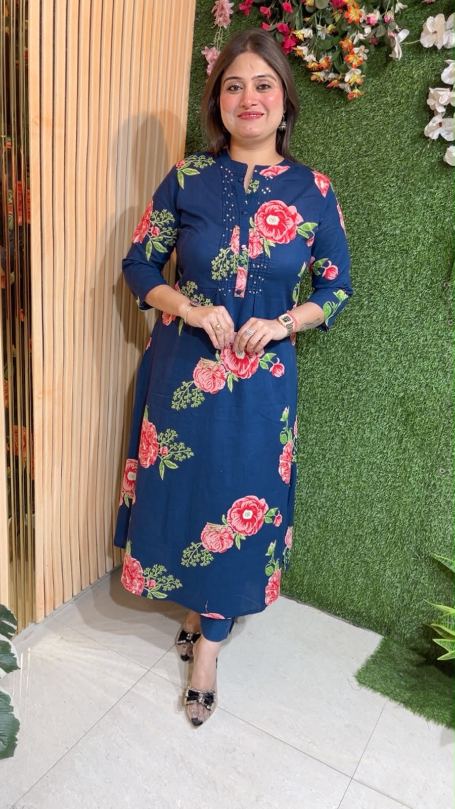 Elegant Pure Cotton 2-Piece Kurta Set
