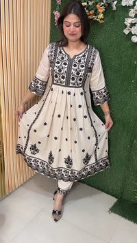 Cheeku Elegance Embroidered 3-Piece Kurta Set
