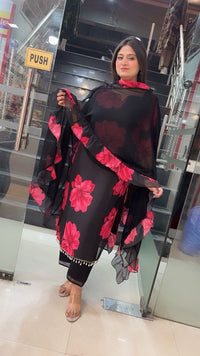 Pure Chiffon Kurta Set