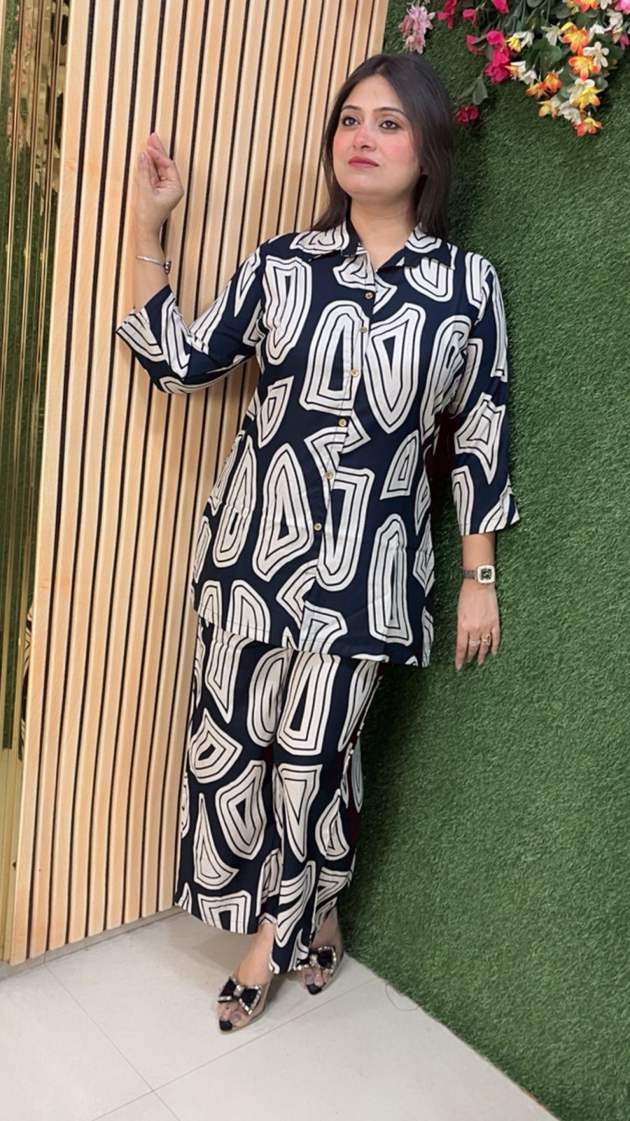 Stylish Pure Rayon Modal Co-Ord Set