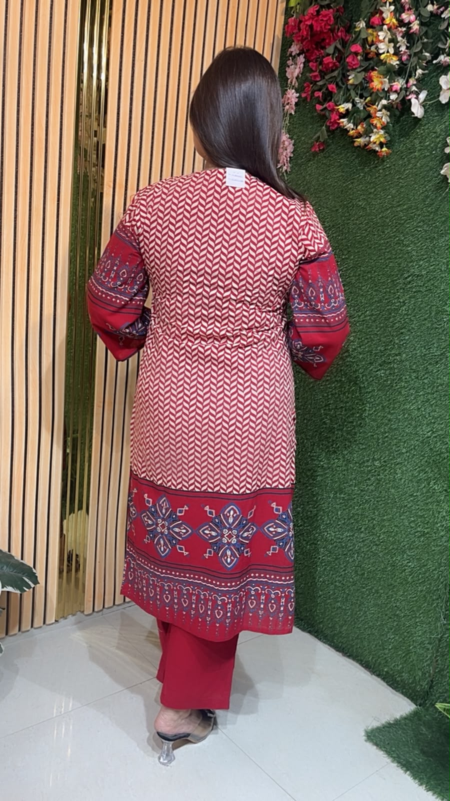 Elegant Pure Cotton 3-Piece Kurta Set