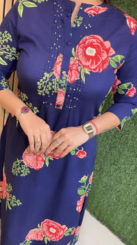 Elegant Pure Cotton 2-Piece Kurta Set