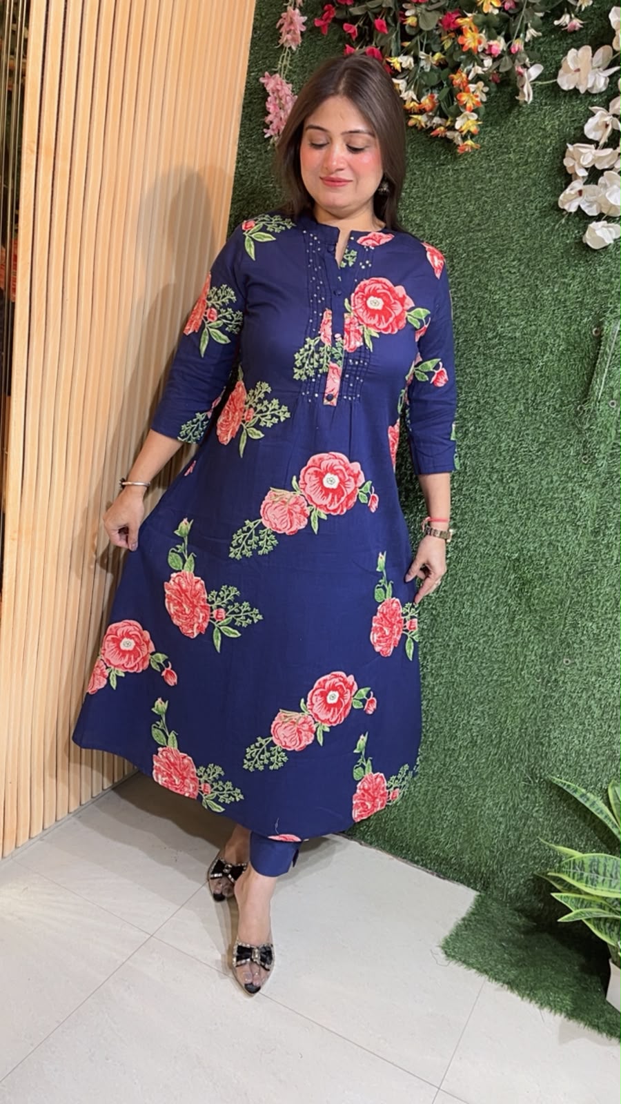 Elegant Pure Cotton 2-Piece Kurta Set