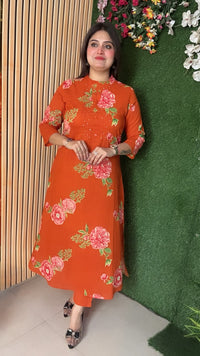 Elegant Pure Cotton 2-Piece Kurta Set