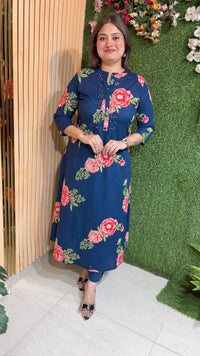 Elegant Pure Cotton 2-Piece Kurta Set