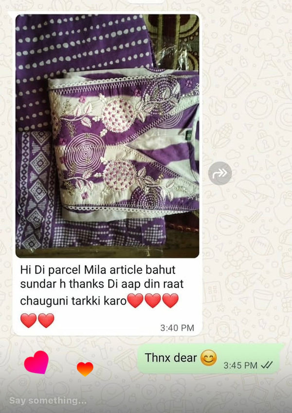 Customer testimonial