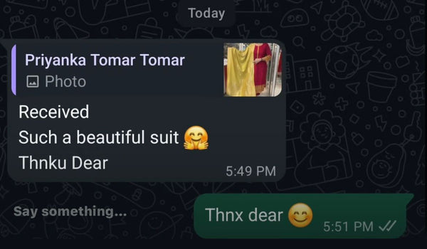 Customer testimonial