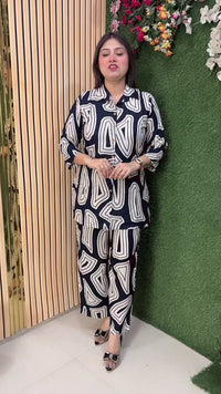 Stylish Pure Rayon Modal Co-Ord Set